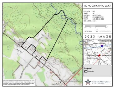 924 Mc Dowell Lynches River Topo Thumbnail