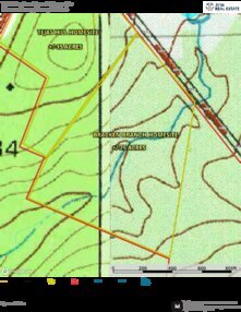 955 Bracken Branch Homesite Topo Thumbnail